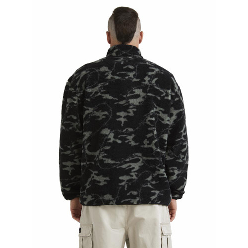 Quiksilver Ανδρική μπλούζα Mikey Zip Sherpa Half-Zip Fleece